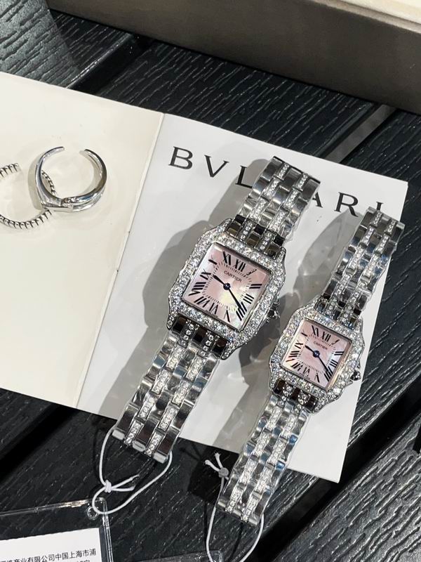 Luxury Square Diamond Watch