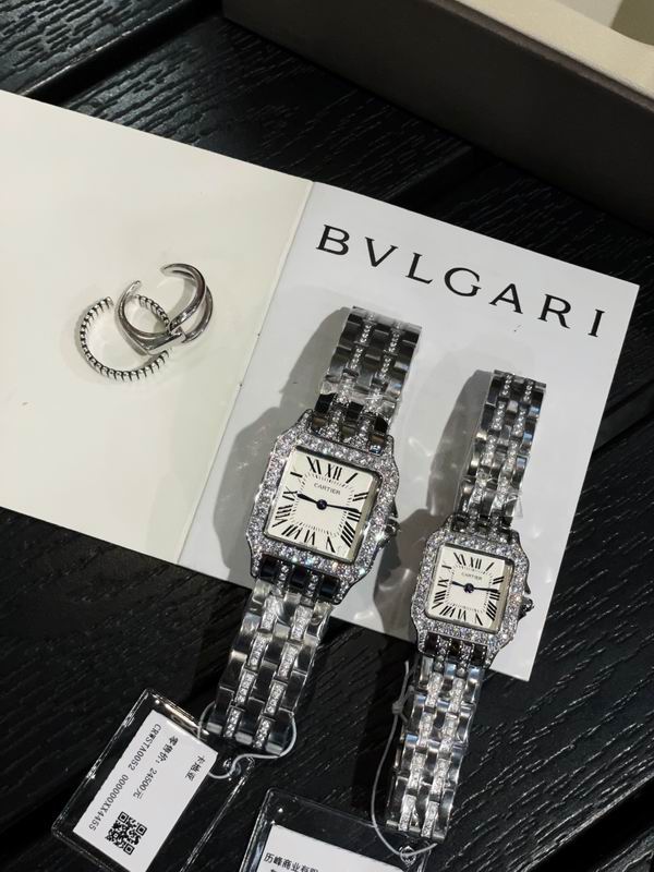 Luxury Square Diamond Watch